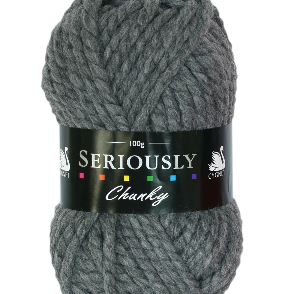 Cygnet Seriously Chunky & Mythically Chunky Acrylic Super Chunky Knitting Yarn - Image 2 of 3