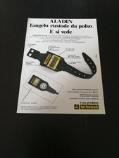 1988 ALADIN TECHNISUB SUBACQUEO COMPUTER DA POLSO IMMERSIONI VINTAGE PUB  AD 