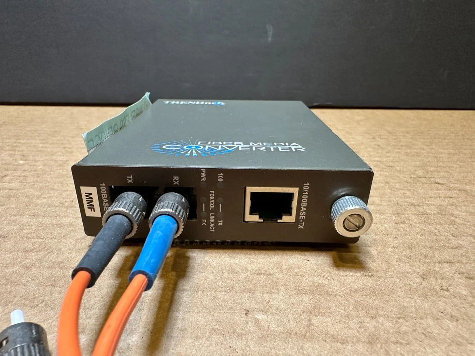 Transceptor conversor de mídia de fibra ONE TRENDNET TFC-110MST - Imagem 3 de 4