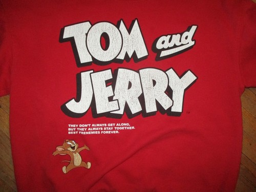 SUDADERA MUJER TOM & JERRY Best FRENEMIES Cuello Redondo JUNIORS MEDIANA (7-9) - Imagen 3 de 5
