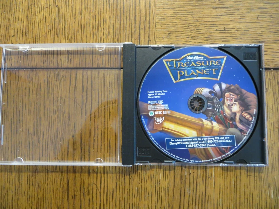 Treasure Planet - Joseph Gordon-Levitt, Emma Thompson - 2002 Disney DVD GOOD!!! - Image 3 of 3