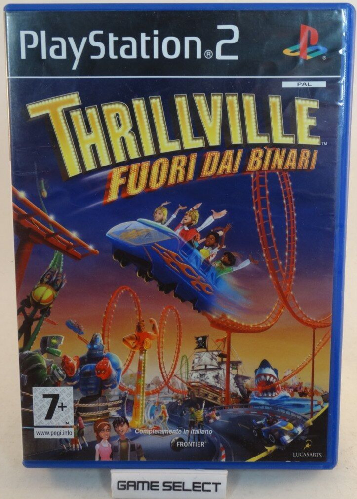 Thrillville Hors Des Rails Sony PS2 Playstation - Pal - Complet
