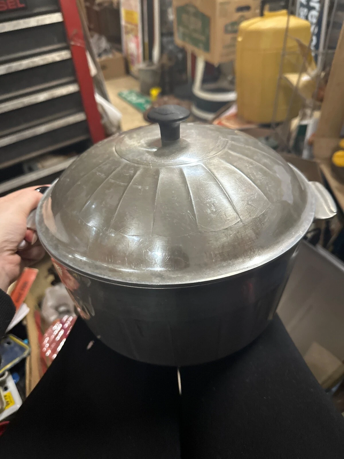 Household institutes HI aluminum dutch oven pot for roasting
