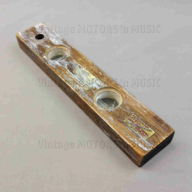 1950s Vintage 12 Wood Carpenters Level American Level Mfg Co 
