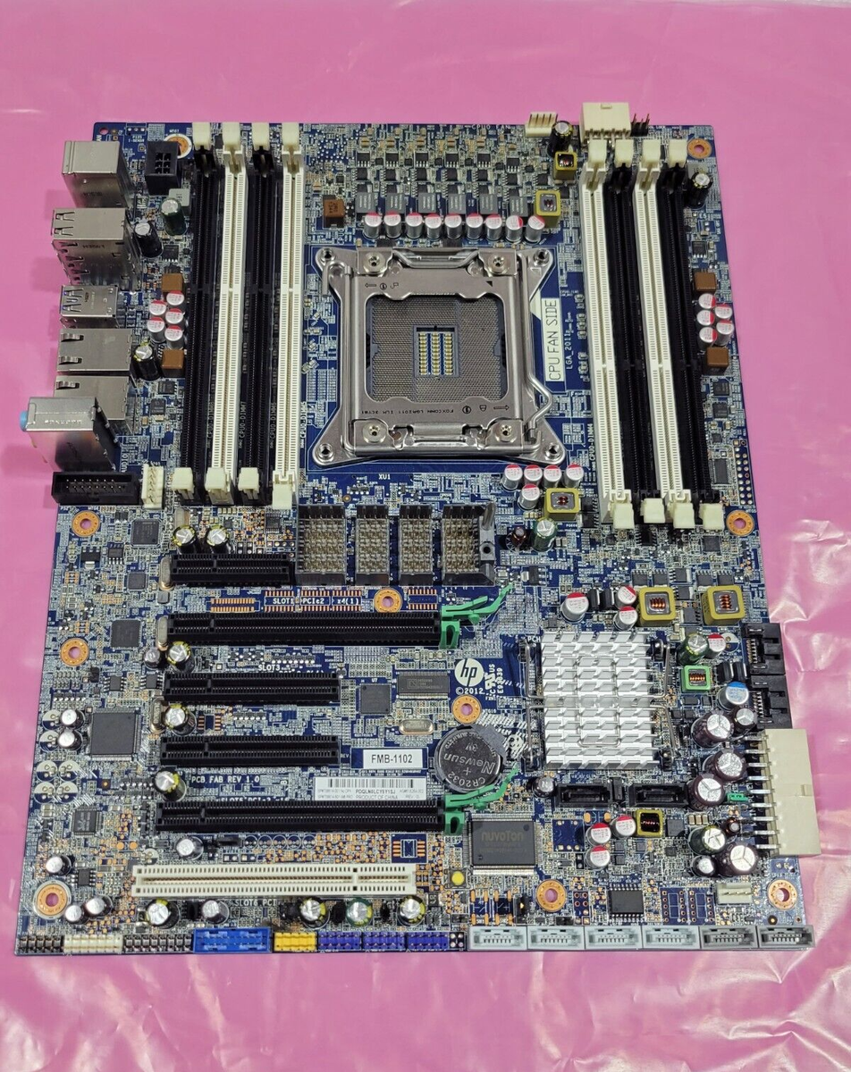 HP Z620 Workstation Motherboard Socket LGA 2011 (708614-001) for