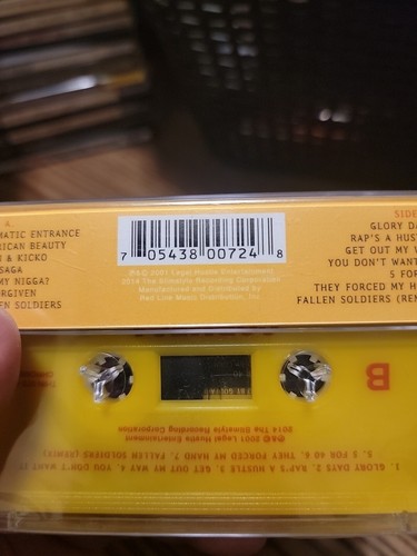 Cormega The Realness Limited Edition Yellow Shell Cassette Tape (2014) SEALED! - Foto 6 di 14