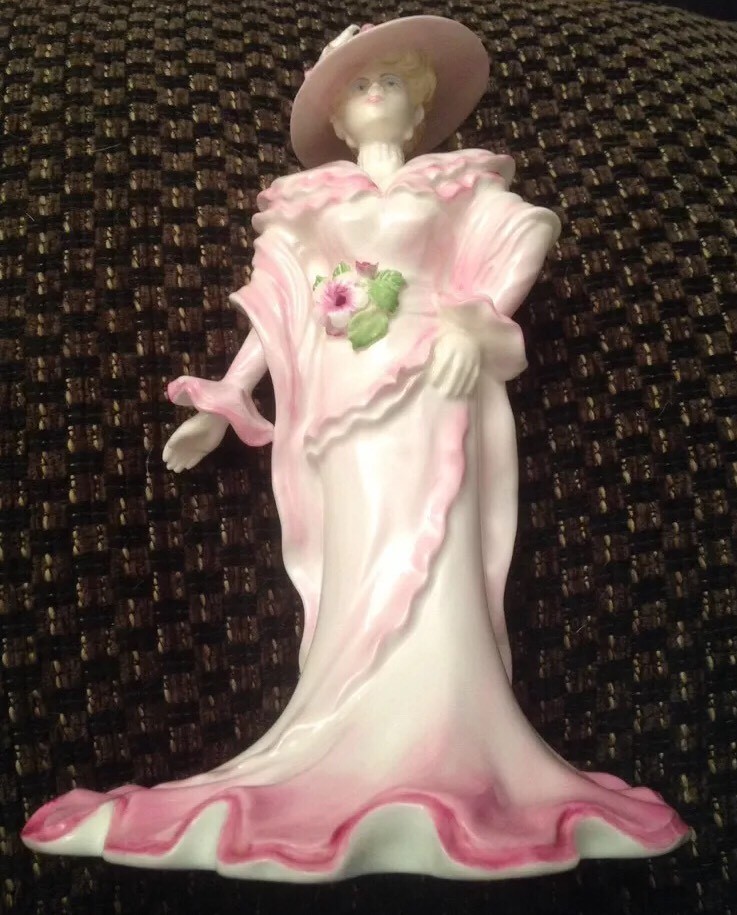 Limited Edition Coalport Figurine The Romance Of Henley