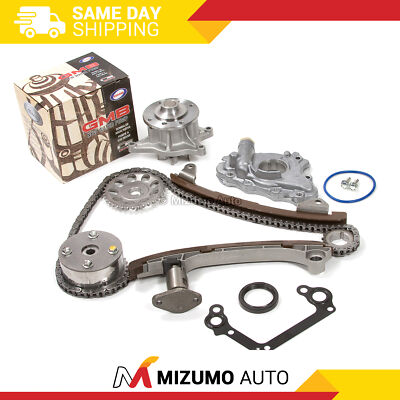 Timing Chain Kit VVT Gear Water Oil Pump Fit 00-06 Toyota Pontiac 2ZZGE