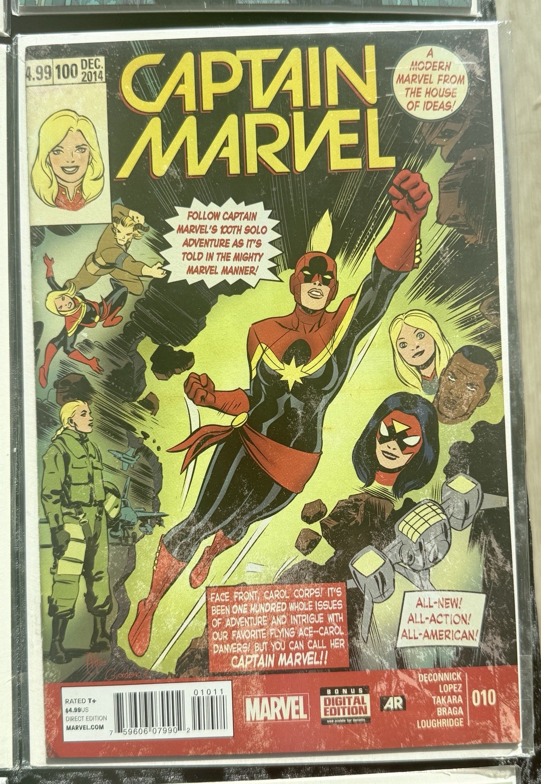 Marvel Comics Black Panther #1, Ms. Marvel #1 Comic Book Lot | Modern Age | Boa… thumbnail 5