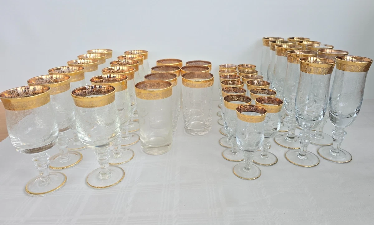 Gläser mit Goldrand in Sammlergläser (1900-1970) online kaufen