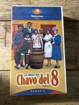 CHAVO DEL 8 VIDEO 3 VHS SPANISH