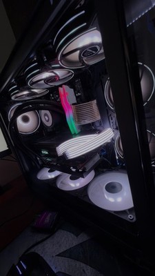 Gaming PC FULL SETUP black