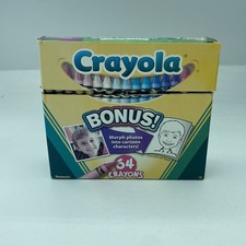 Rare Crayola Crayons 64 Count Sharpener 2013 Story Studio Complete Retired Color