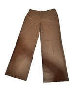 Reformation Women's Brown Wide Legged Low Rise Mason Pants Size 10 NWT Black
