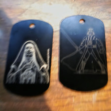 Wood And Metel Laser Engraved Custom Key Chains
