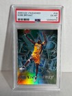 2000-01 Upper Deck Game Jersey Edition Unleashed Kobe Bryant  Holo Refractor PSA