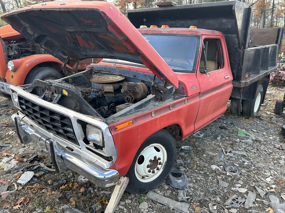 Camión Ford F100 F250 F350 67-72 73-79 - Filtro 360 390 FE AZUL LIMPIADOR DE AIRE V8 Foto 3 de 4