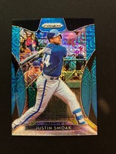 2019 Panini Prizm Blue Mojo Prizm /399 Justin Smoak #11