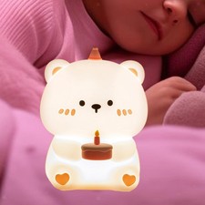 de Table en forme d'ours, lampe de chevet, lumière ambiante, lumières de
