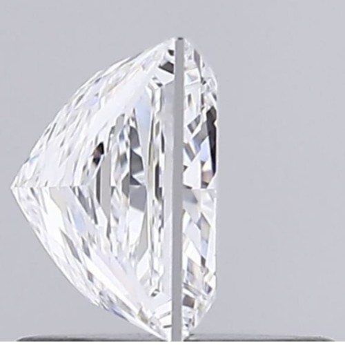 IGI Certified Lab Grown CVD Diamond PRINCESS Cut 0.82 Ct F Color VS1 Clarity - Afbeelding 5 van 14