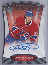 2015-16 15-16 Upper Deck Contours Rookies Auto #111 Charles Hudon RC /499