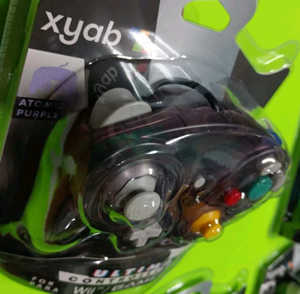 Nintendo Gamecube Controller Lot 4 New Transparent Clear Atomic Smoke Jungle Ice - Image 4 of 4