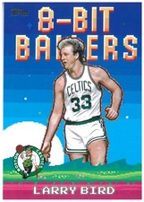2025-26 Topps NBA Basketball LARRY BIRD #8B-25 8-Bit Ballers Celtics Basketball