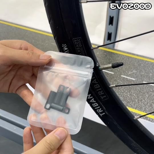 4 Pack Black Presta Valve Caps for Bike - 2 in 1 Aluminum Valve Stem Covers with