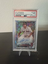 2021 Bowman - Chrome Prospects Autographs Blaze Jordan #CPA-BJ Speckle Refractor