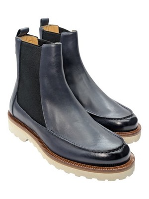 Bally Noiry 6300422 Men's Midnight Leather Boots MSRP $896