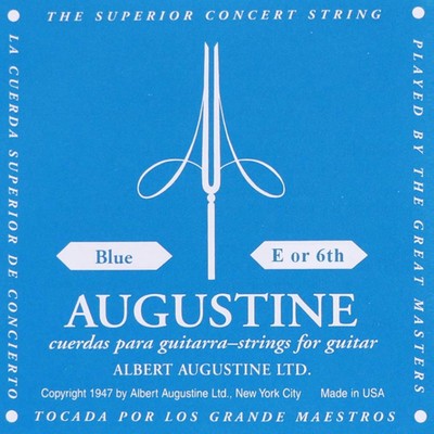 Augustine Classic Blue Strings Einzelsaite E6