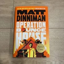 Operation Bounce House Matt Dinniman 1St Ed Signed Hc 2026
