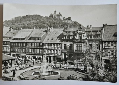 Alte Postkarte 1979  - Wernigerode / Harz - Nicolaiplatz