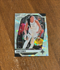 Kiah Stokes 2024 Panini Prizm Silver Cracked Ice #122 Las Vegas Aces UConn