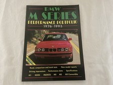 Bmw M Series Performance Portfolio 1976-1993 Track Tests M1 M535i635i M5 M3