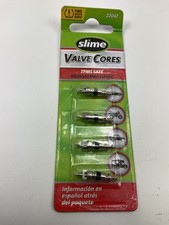 Slime 22042 Metal Short Length Tire Valve Cores 4pack Tpms Safe