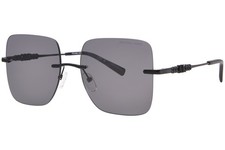 Michael Kors Qu bec MK1150 1005/1 Sunglasses Women's Grey/Back Mirror/Grey 55mm