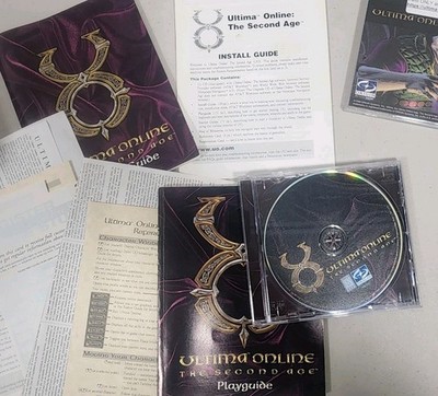 Ultima Online: The Second Age (Big Box PC CD-ROM 1998) Complete Video Game