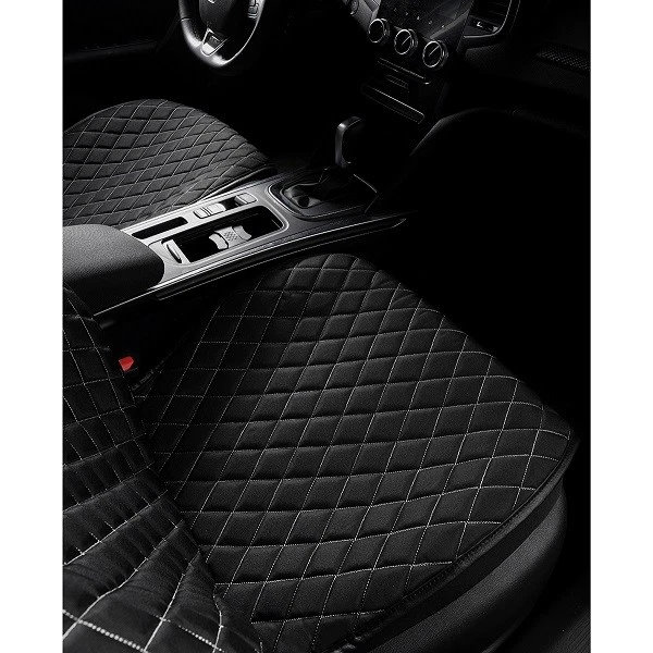 Cojines de Asiento Apto para Kia Picanto Desde Año Fab. 2004 IN Negro/Blanco - Imagen 2 de 4