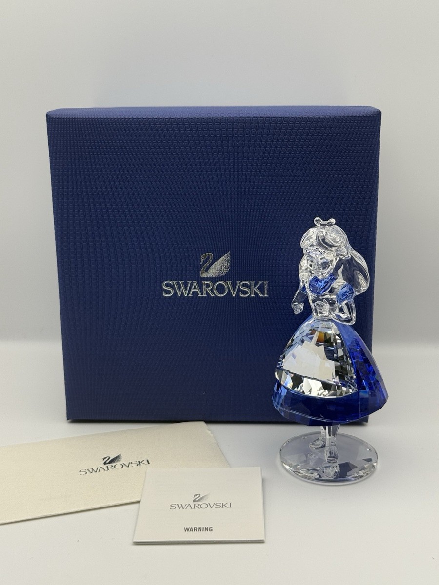 Swarovski Disney Alice In Wonderland Figurine 5135884 Crystal w