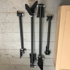 Amc Rebel 1967 - 1970 Heavy Duty Triangulated 4-link Kit Fits Qa1 Heidts Tci Lx Amc Rebel 1967 - 1970 Heavy Duty Triangulated 4-link Kit Fits Qa1 Heidts Tci Lx