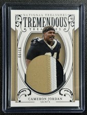 CAMERON JORDAN 2025 PANINI NATIONAL TREASURES #TT-CJN TREMENDOUS PATCH 93/99