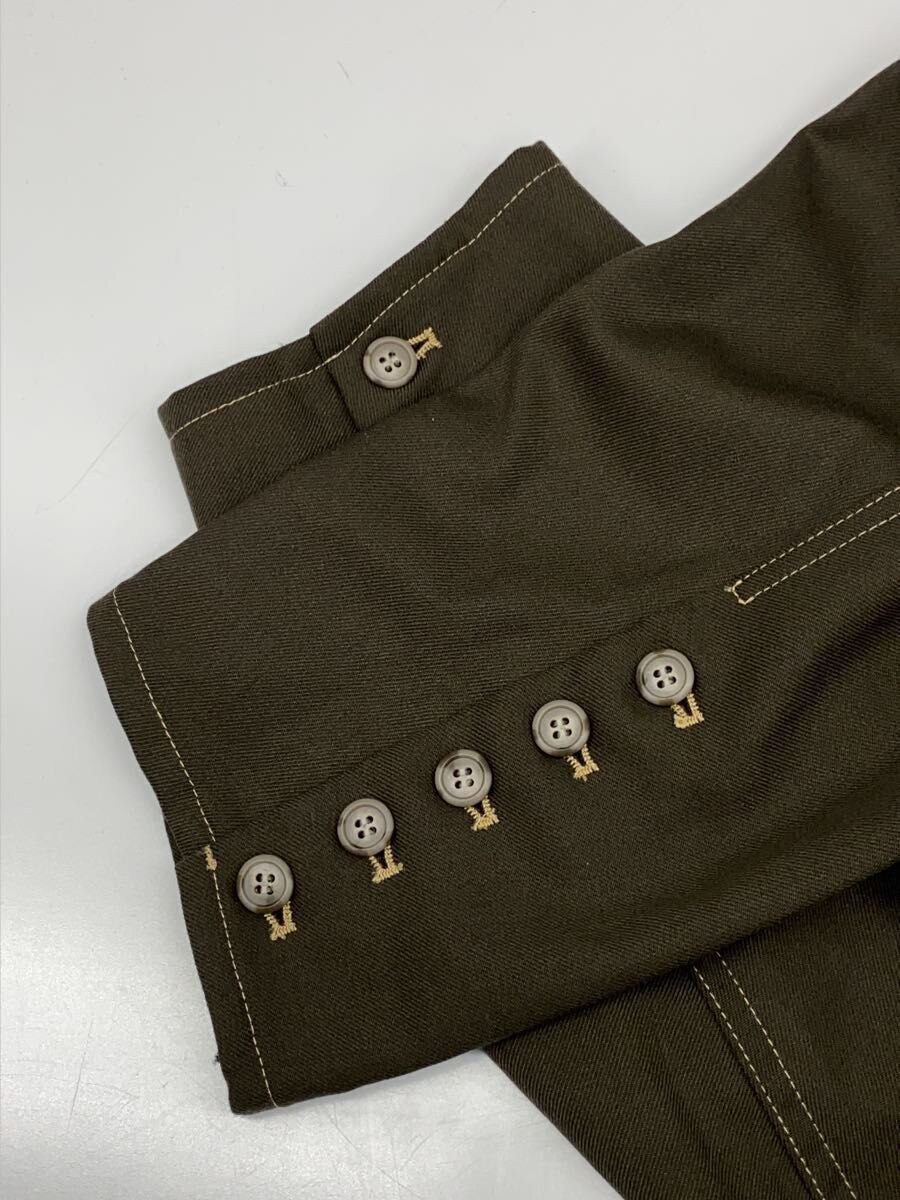 AMERI WAVE FRONT Wool Overcoat S Brown Casual Cla… - image 5