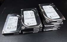LOT OF 10 MIXED SEAGATE 500GB 7200 RPM SATA 16MB Cache 3.5" Hard Drive