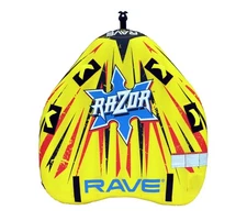 RAVE Sports Razor Inflatable Towable Tube, 1-2 Riders, Unique Skim-Fast Botto...