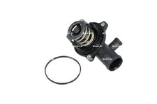 Thermostat Kühlmittel EASY FIT NRF 725224 mit Gehäuse für VW PHAETON 3D1 3D2 3D3