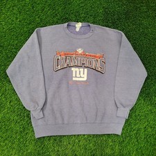 Vintage New-York Giants Football Sweatshirt XL/2XL 26x27 Faded
