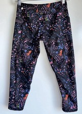 NWOT Z by ZELLA Girls Black Multi Leggings Size M 8/10 