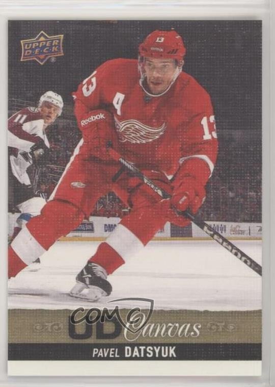 2013-14 Upper Deck UD Canvas Pavel Datsyuk #C47 HOF 7ci
