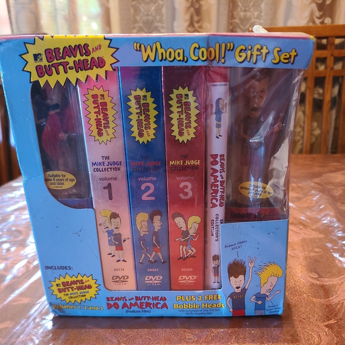 Beavis and Butt-head Whoa Cool Gift Set Bobble Heads Mike Judge